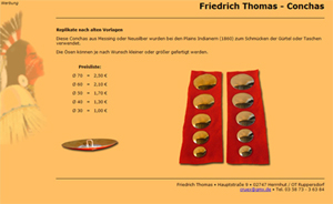 Friedrich Thomas - Conchas - conchas.glasperlenarbeiten.de